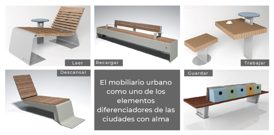 mobiliario urbano sostenible